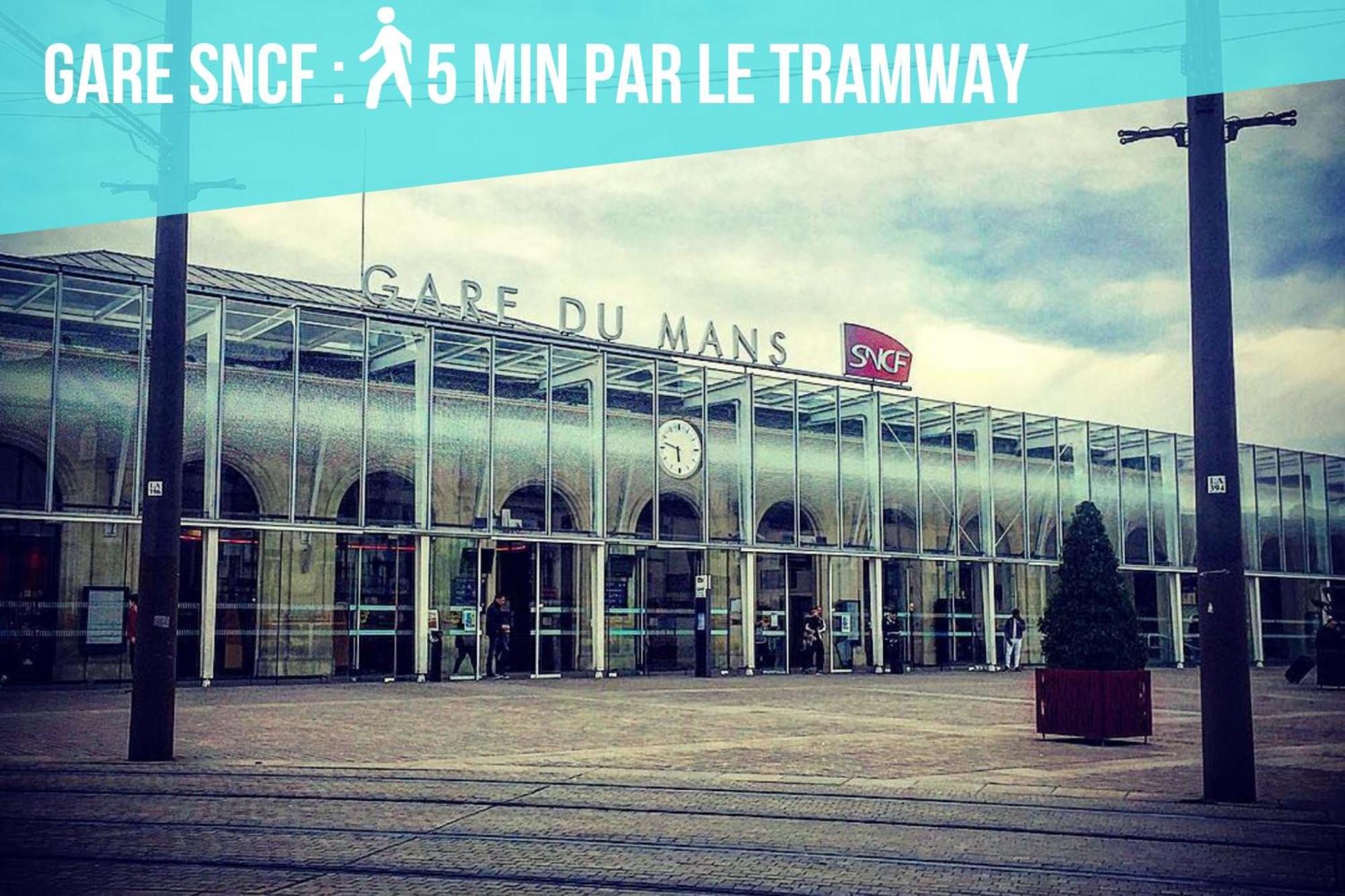 Tramway 10 Jaures Cosy Proche Gare Διαμέρισμα Λε Μανς Εξωτερικό φωτογραφία